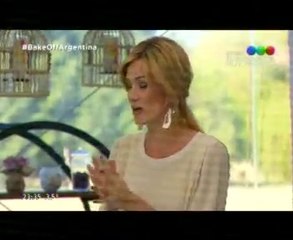 Paula en Bake Off Argentina 2 programa 11 - LA FINAL - 24 de Junio
