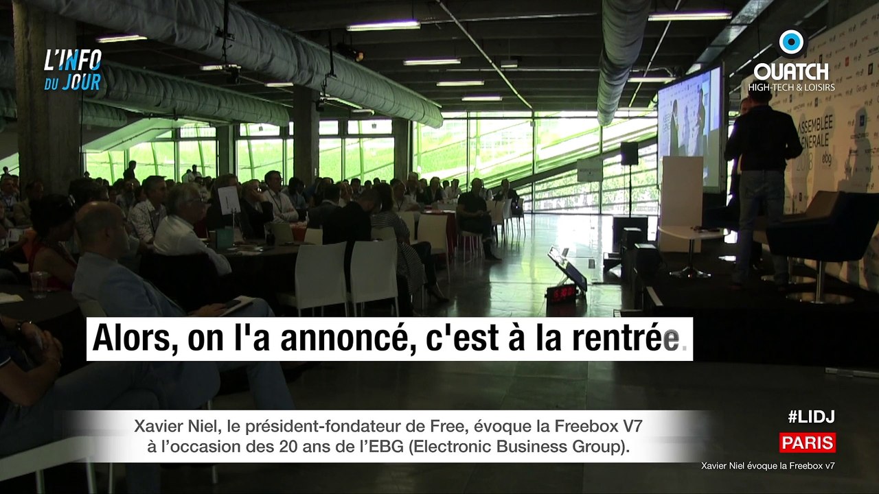 L'info du jour S02E04 : Xavier Niel lâche les premières infos sur la Freebox V7