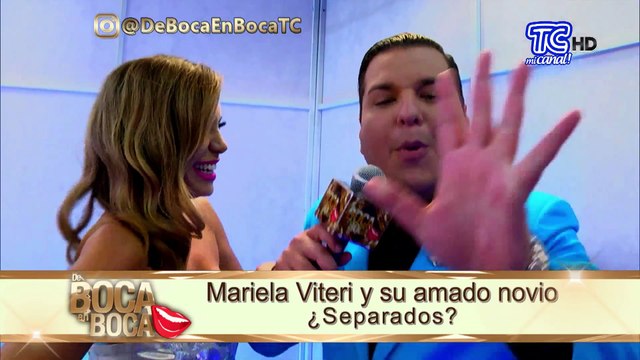 Mariela Viteri tiene una relación complicada