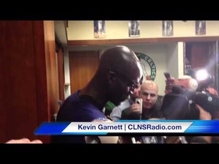 Kevin Garnett Ditches Press Conference After Loss To Sixers | CLNSRadio.com