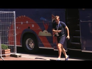 England Squad Arrive In Kaliningrad For Belgium Game - Russia 2018 World Cup