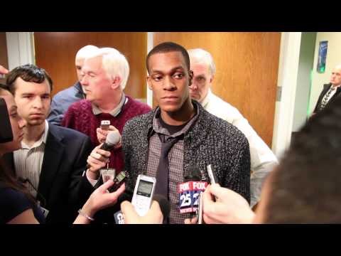 Rajon Rondo on his Hip Injury