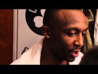 Jason Terry Adresses the Media after Playing the Kings