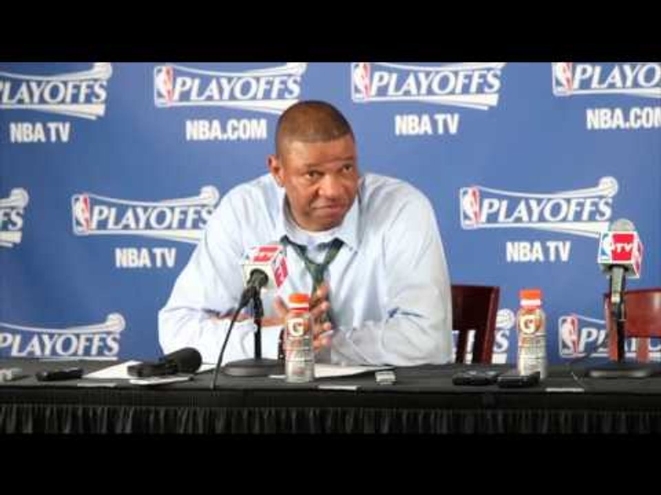 Doc Rivers tells CLNS Melo is a 'Foul Magnet', Praises Terry's Heroics in Game 4 vs. Knicks