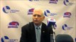 Notre Dame Men's Ice Hockey head coach Jeff Jackson discusses 3-1 loss to UMass-Lowell