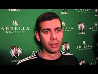 Brad Stevens on Jordan Crawford/MarShon Brooks Trade and Keith Bogan's Absence