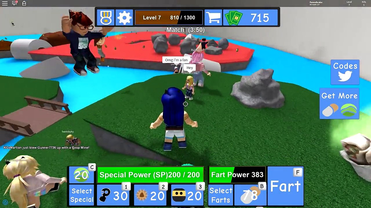 111.THE STINKIEST GAME OF ALL TIME IN ROBLOX FART ATTACK!!