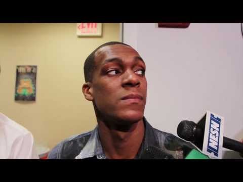 Rajon Rondo Gets Smacked on Shoulder by Sully, Yells Oh $#!T