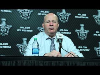 Boston Bruins' Claude Julien: "I don't think there were any secrets in tonight's game."