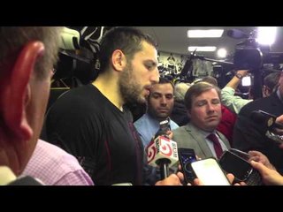 Download Video: Milan Lucic Boston Bruins Montreal Canadiens Game 5 Postgame