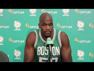 Joel Anthony - Boston Celtics Media Day 2014 Full Press Conference