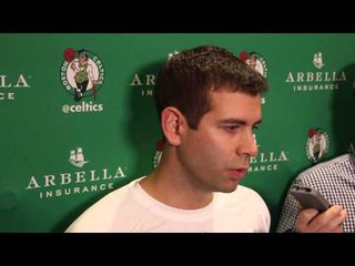 Brad Stevens on Starting Tyler Zeller and Marcus Smart's Potential Return