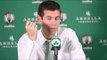 Brad Stevens on Tyler Zeller's Huge Game for Boston Celtics