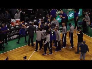 Rajon Rondo Gets Massive Ovation in Return to Boston Celtics