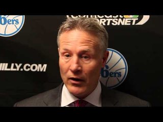 Brett Brown on Tim Frazier's NBA Debut for the Philadelphia 76ers