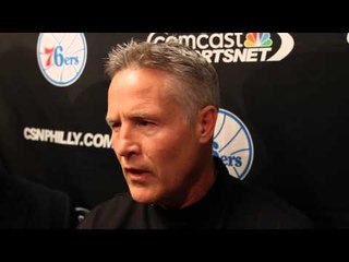 Brett Brown on Tim Frazier & Nerlens Noel + Michael Carter-Williams Returning to Boston