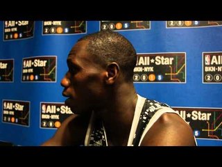 Gorgui Dieng on continuing his Louisville education: "I have to get Gorgui's homework done first!"