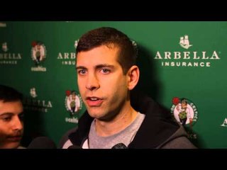 Brad Stevens on the Playoff Race: "They Play for the Boston Celtics So I Hope They Expect it"