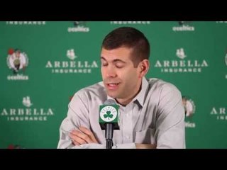 Brad Stevens on Kelly Olynyk's Black Eye & Evan Turner's Third Triple Double