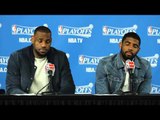 LeBron James & Kyrie Irving on Sweeping the Boston Celtics