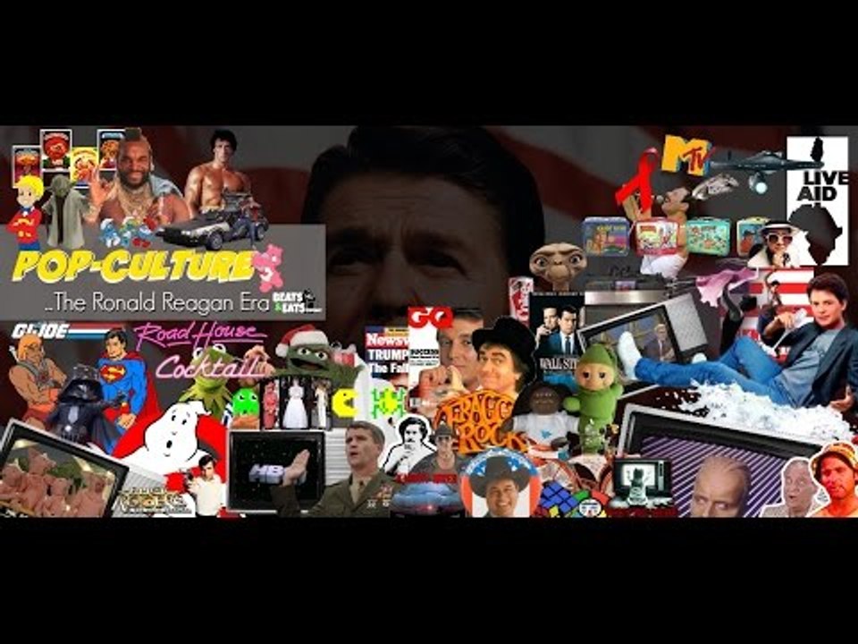 Pop Culture During the Ronald Reagan Era | The 1980's