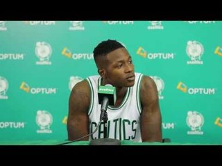 Terry Rozier - Boston Celtics Media Day 2015 Full Press Conference