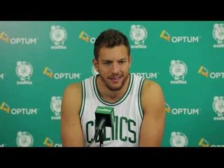 David Lee - Boston Celtics Media Day 2015 Full Press Conference