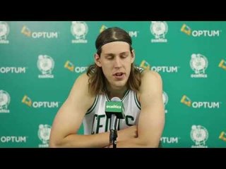 Kelly Olynyk on Team Canada loss at Boston Celtics Media Day