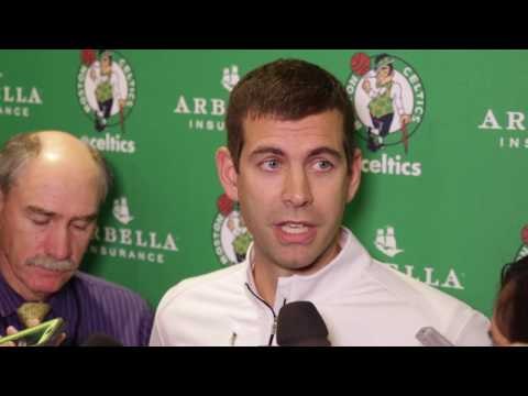 Brad Stevens on Facing the Golden State Warriors & Kevin Durant
