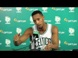 Evan Turner - Boston Celtics Media Day 2015 Full Press Conference