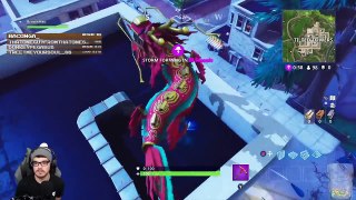 208.Myth, Ninja, And CDNThe3rd React To The -NEW EPIC- DRAGON GLIDER! Fortnite FUNNY Moments