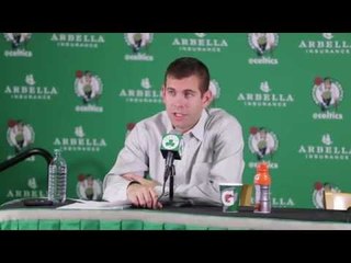 Brad Stevens on Beating the Atlanta Hawks: "1 of 82 Is the Right Way to Put It"