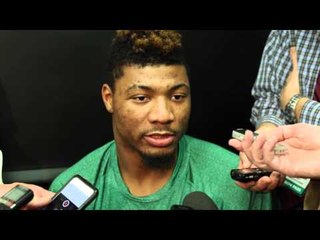 Marcus Smart on Coming Back from Knee Injury