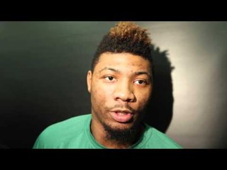 Marcus Smart on Returning From Knee Injury vs Knicks
