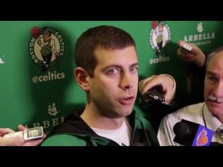 Скачать видео: Brad Stevens on Marcus Smart's Return from Injury