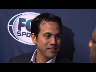 Erik Spoelstra on Bouncing Back from a Disappointing Loss and Taking on a Tough Celtics Team