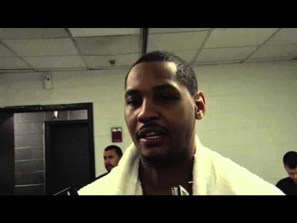 Carmelo Anthony on Not Executing Down the Stretch as Knicks Lose to Celtics in Final Second 105-104