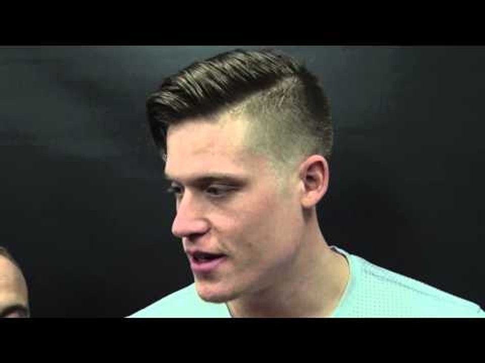 Jonas Jerebko on His Sore Left Ankle