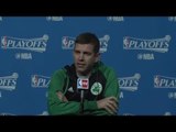 Brad Stevens on Kelly Olynyk Being Able to Play & How That Might Impact His Big Man Rotation