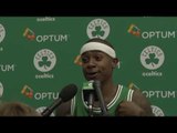 Isaiah Thomas - Boston Celtics Media Day Press Conference