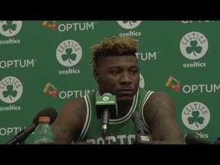 Marcus Smart - Boston Celtics Media Day Press Conference