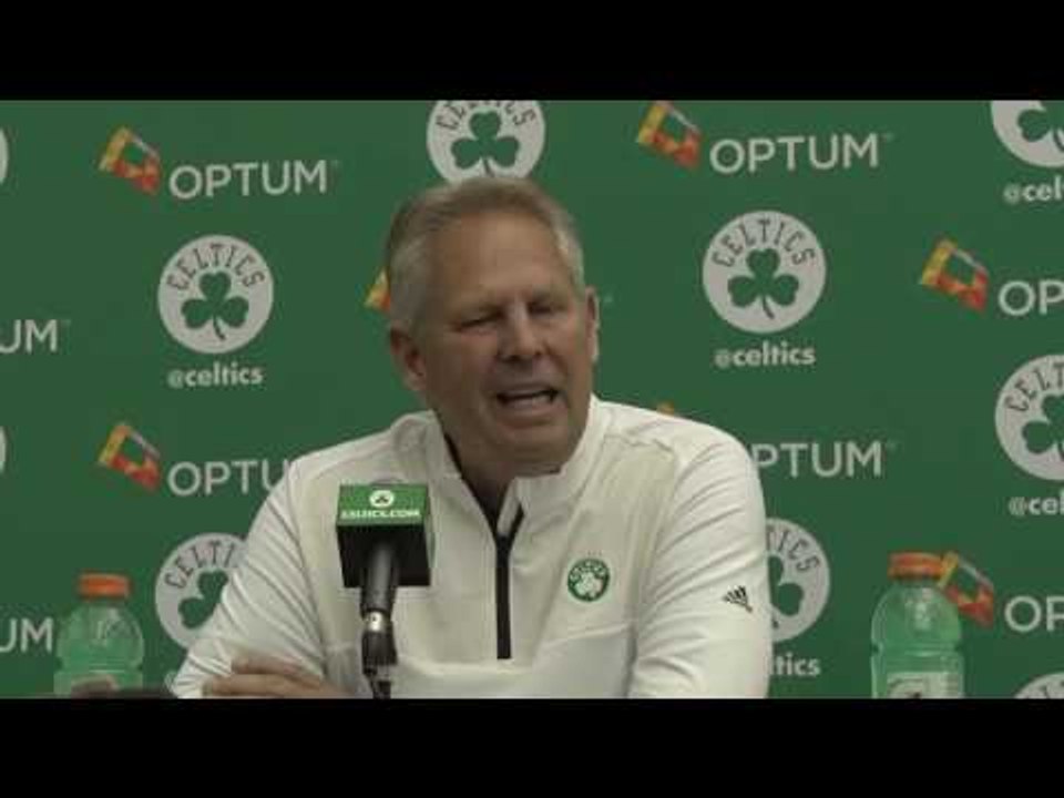 Danny Ainge Boston Celtics Media Day Press Conference video Dailymotion