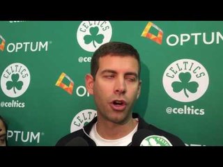 Brad Stevens on Boston Celtics training camp and the open practice