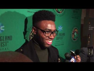 Celtics rookie Jaylen Brown shows off his fashion game