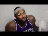 DeMarcus Cousins on Getting Blocked by Al Horford on Final Play in Loss to Celtics
