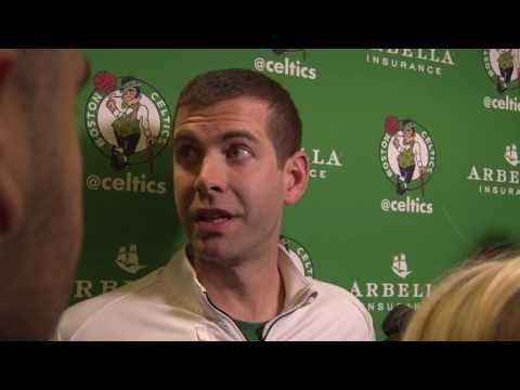 Brad Stevens on Gameplanning Against Kyle Lowry and DeMar DeRozan
