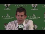 Brad Stevens on Kelly Olynyk's Ability to Stretch the Floor & Al Horford Only Taking Five Shots