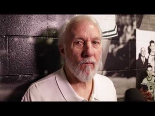 Gregg Popovich on his relationship with Brad Stevens