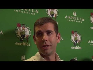Brad Stevens on how to stop Russell Westbrook & managing Horford and Thomas' minutes