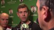 Brad Stevens on the Celtics Struggles to Stop Sixers Perimeter Players as Much as Their Big Men